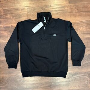 💪🏼 ALO Yoga Unisex Black Zip-Up Sweater 🖤